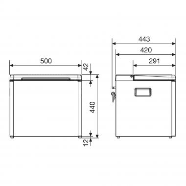 Газовый холодильник Dometic ACX 35